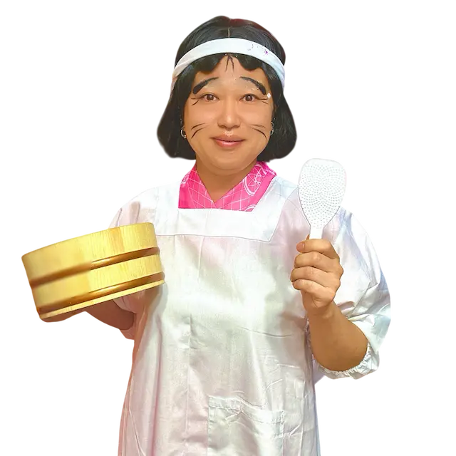 れおくん 食堂のおばちゃん